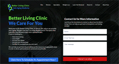 Desktop Screenshot of better-living-clinic.com
