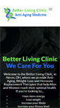 Mobile Screenshot of better-living-clinic.com